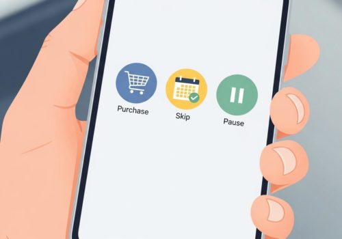 スマートフォンの画面