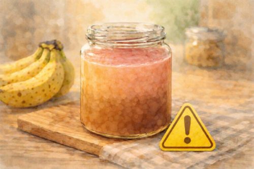 変色してしまったバナナジャム
