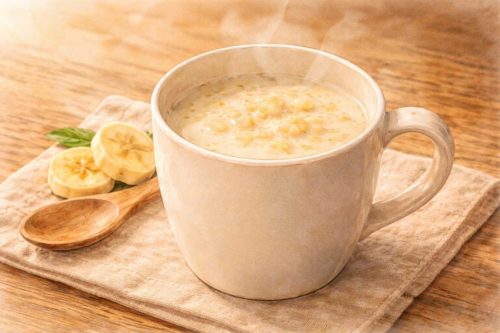 ホットバナナミルク