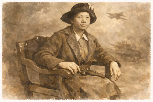 マリア・オロサ氏のイメージ肖像画