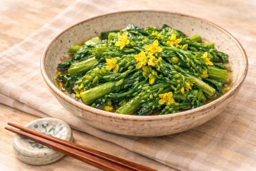 アスパラ菜のおひたし